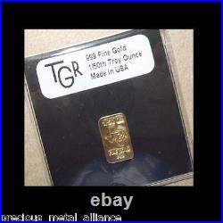 Gold 2/10 Troy Ounce Oz 24k Pure Solid Premium Bullion Bar 9999 Fine Ingot Lot