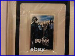 Harry Potter 2020 Goblet Of Fire Colorized 1 Oz Fine 999% Pure Silver Ogp Bu Coa