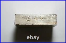 NEW Hope Gold & Silver. 999 Fine Silver Bar 9.97 Troy OZ Art Bar Vintage