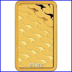 New 5 gram Gold Bar Perth Mint Australia 99.99 Fine in Assay
