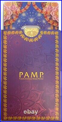 PAMP Suisse Diwali Festival Of Lights Lakshmi. 9999 Fine 5 Gram Gold Bar
