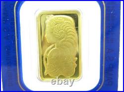 PAMP Suisse Lady Fortuna Five Gram 5 g 999.9 Fine Gold Bar