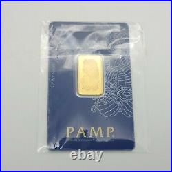 Pamp Suisse Pure 999.9 Fortuna 10 Gram Fine Gold Bar Sealed