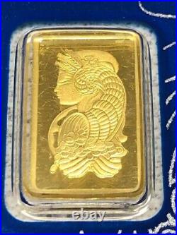 Pamp Swiss Suisse 1g Fine Gold 999.9 Bar