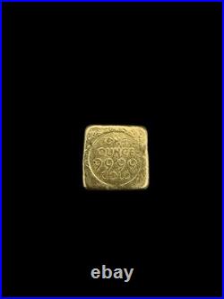 Rare 1oz Gold Harrington Australia Vintage. 999 Fine Ingot Bar Rare 1oz Gold Harrington Australia Vintage. 999 Fine Ingot Bar