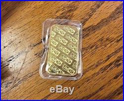 Rare Original Sealed 1 oz Johnson Matthey Assayers Refiners 9999 Fine Gold Bar