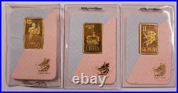 Singapore Eastgold Various Zodiac Astrology months 2 grams. 9999 fine gold bar Singapore Eastgold Various Zodiac Astrology months 2 grams. 9999 fine gold bar