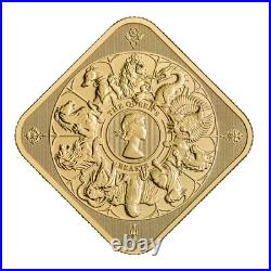 U. K. 1-oz Queen's Beasts Completer. 9999 Fine Gold Bar U. K. 1-oz Queen's Beasts Completer. 9999 Fine Gold Bar