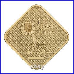 U. K. 1-oz Queen's Beasts Completer. 9999 Fine Gold Bar U. K. 1-oz Queen's Beasts Completer. 9999 Fine Gold Bar