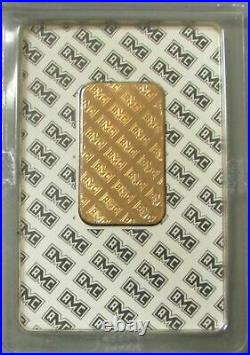 VINTAGE REPUBLIC METALS CORP RMC 1 oz 999.9 FINE BAR SEALED IN ASSAY CARD