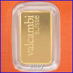 Valcambi Suisse 2.5 g. 9999 Fine Gold Bar Certified SKUOPC107
