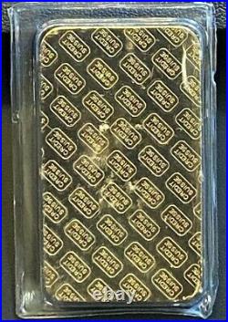 Vintage 10ozt Credit Suisse Gold Bar. 9999 Fine with Assay Card, Factory Sealed