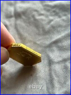 Vintage Blaurock Gold Bar 1oz Fine. 999 Gold Super Rare Awesome