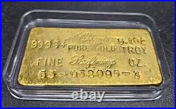 Vintage Cascade Refining 5.102 Troy Oz Fine. 9995 Gold Bar- Very Rare