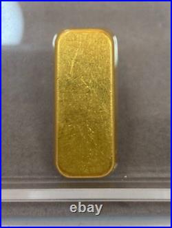Vintage Degussa 50g 999.9 Fine Gold Vault-Style Gold Bar 50 GRAM FEINGOLD