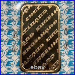 Vintage Engelhard 1 Oz Fine Gold in Sealed OGP Certified Assay Card