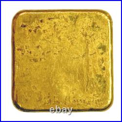 Vintage Engelhard 2 oz Gold Poured Bar 999.9 Fine