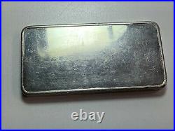 Vintage Engelhard Gold Standard 10 oz #6402.999 Fine Silver Bar 5,000 Mintage