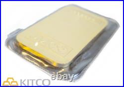 Vintage Johnson Matthey 2 oz Fine Gold Minted Scotiabank bar 9999 #005558
