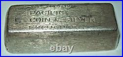 Western Pacific Gold & Silver Exchange 10 oz. 999 Fine Silver Bar Old Poured Bar